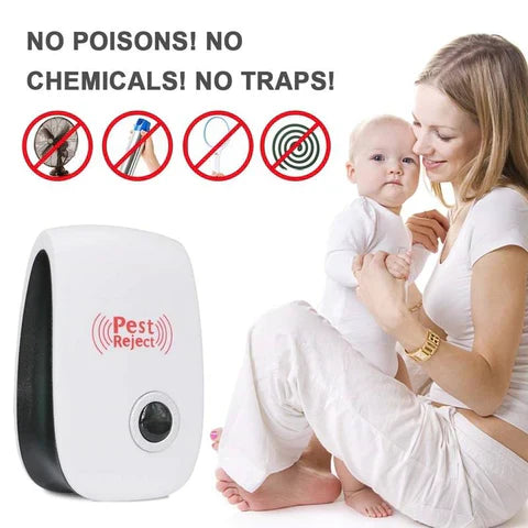 UB™ Ultrasonic Pest Repeller For Mosquito, Cockroaches