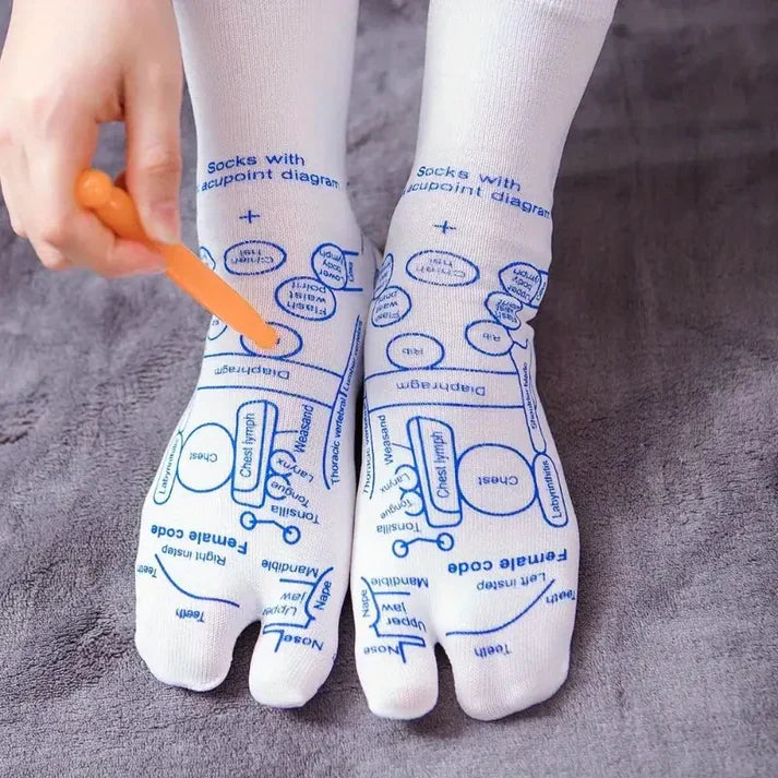 UB™ Foot Reflexology Socks with Massage Stick