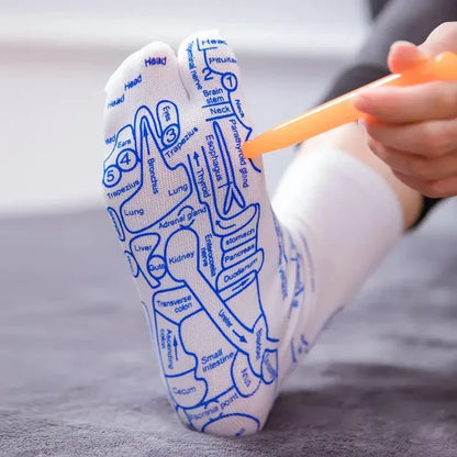 UB™ Foot Reflexology Socks with Massage Stick