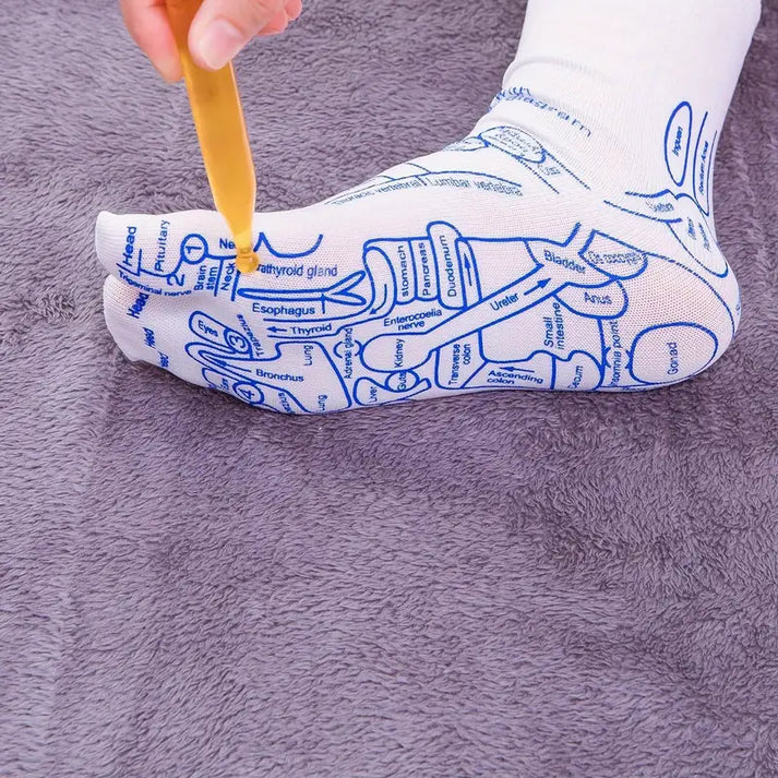 UB™ Foot Reflexology Socks with Massage Stick