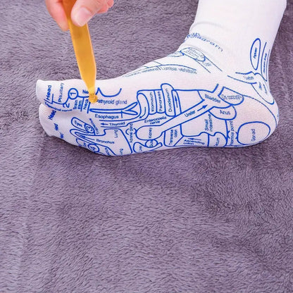 UB™ Foot Reflexology Socks with Massage Stick