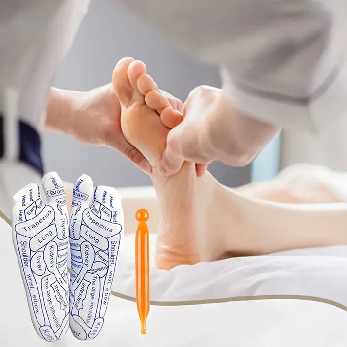 UB™ Foot Reflexology Socks with Massage Stick