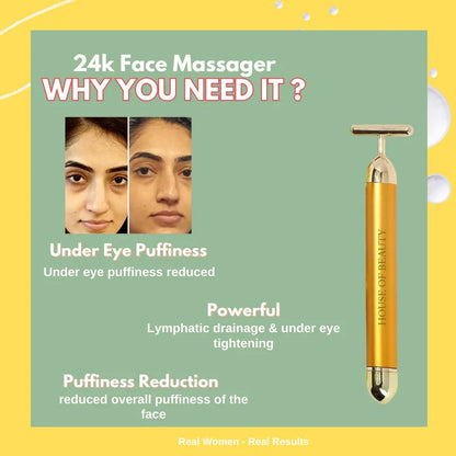 UB™ 24K Gold Electric Facial Massage Roller