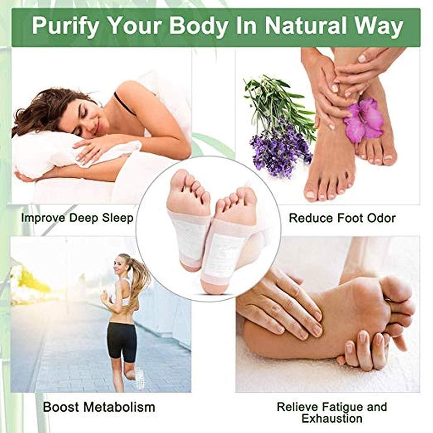 UB™ Natural Detox Foot Patches