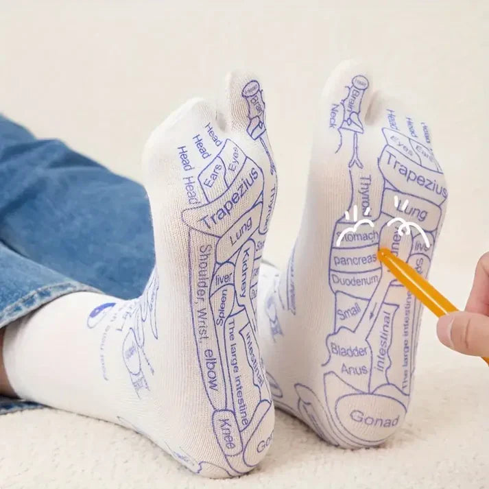 UB™ Foot Reflexology Socks with Massage Stick
