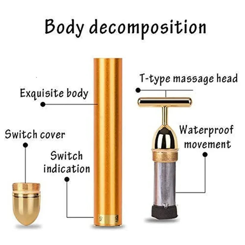 UB™ 24K Gold Electric Facial Massage Roller