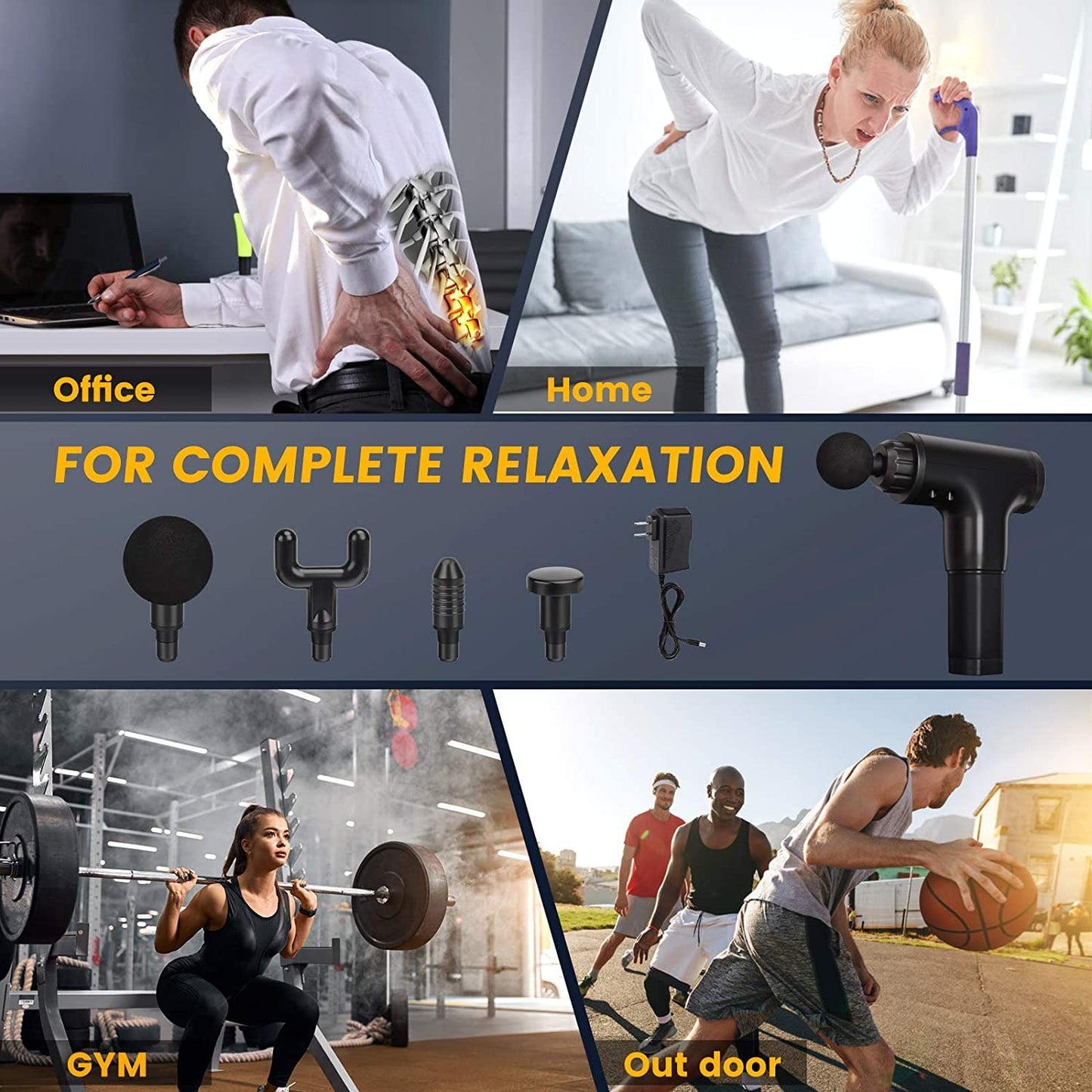UB™ Deep Tissue Massager Gun