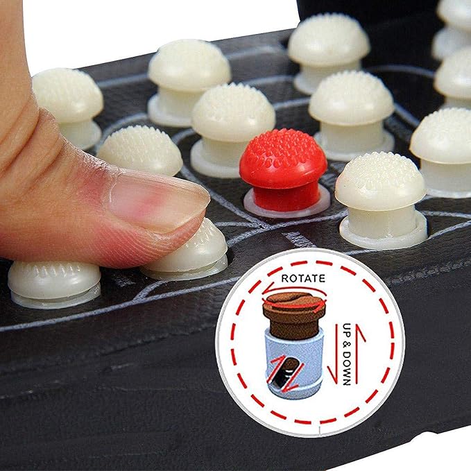 Acupressure Massage Sandals with Reflexology Nodes – Foot Pain Relief Slippers