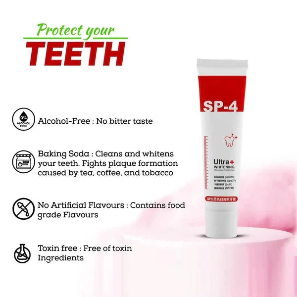 UB™ Probiotic Ultra Whitening Toothpaste