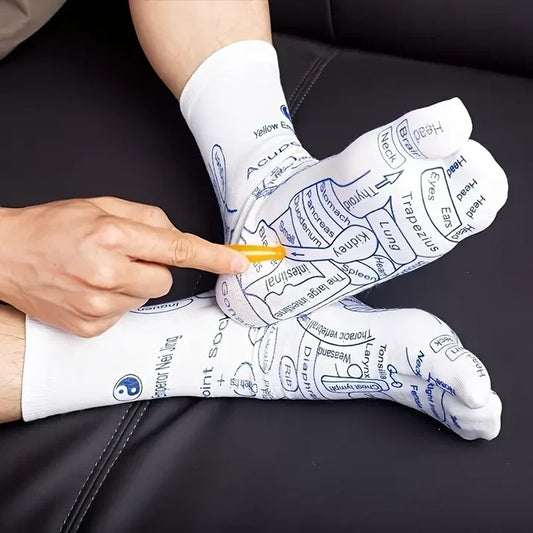 UB™ Foot Reflexology Socks with Massage Stick