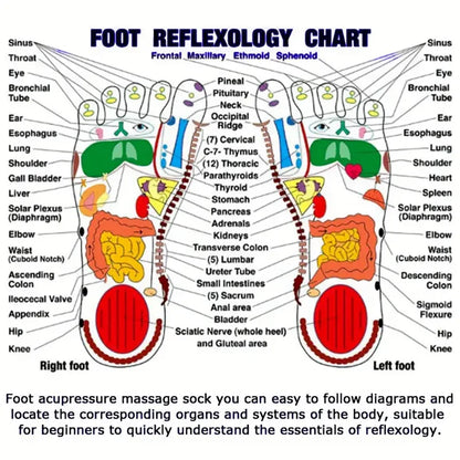 UB™ Foot Reflexology Socks with Massage Stick
