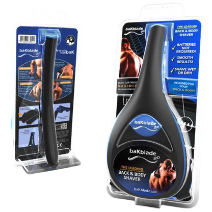 Master Grooming Duo – Beard Straightener & Back Hair Removal Razor Combo
