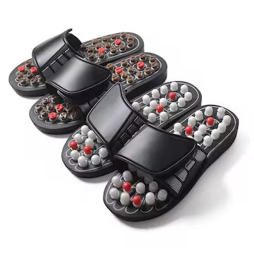 Acupressure Massage Sandals with Reflexology Nodes – Foot Pain Relief Slippers