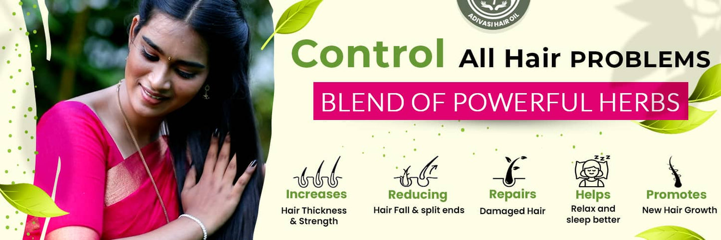 UB™ Adivasi Herbal Hair Oil