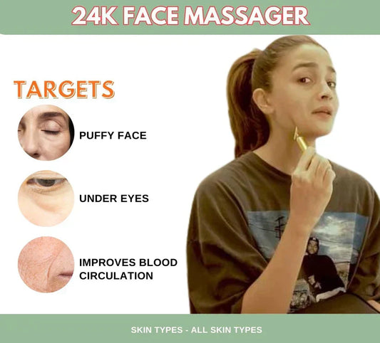 UB™ 24K Gold Electric Facial Massage Roller