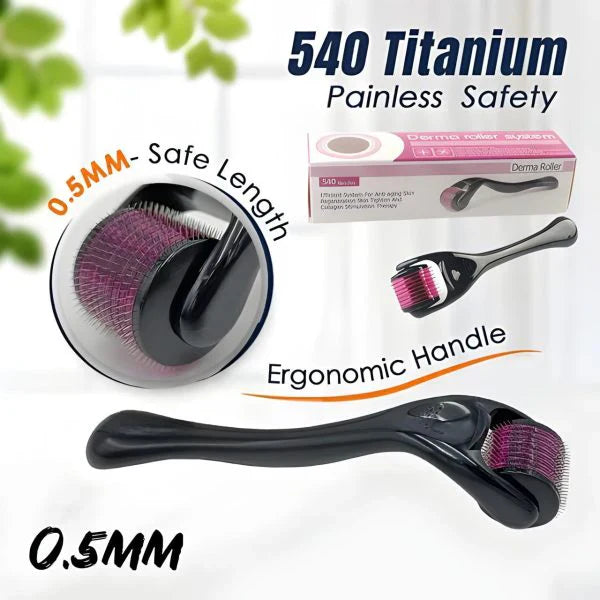 UB™ Derma Roller-For Hair Growth and Facial Skin Therapy